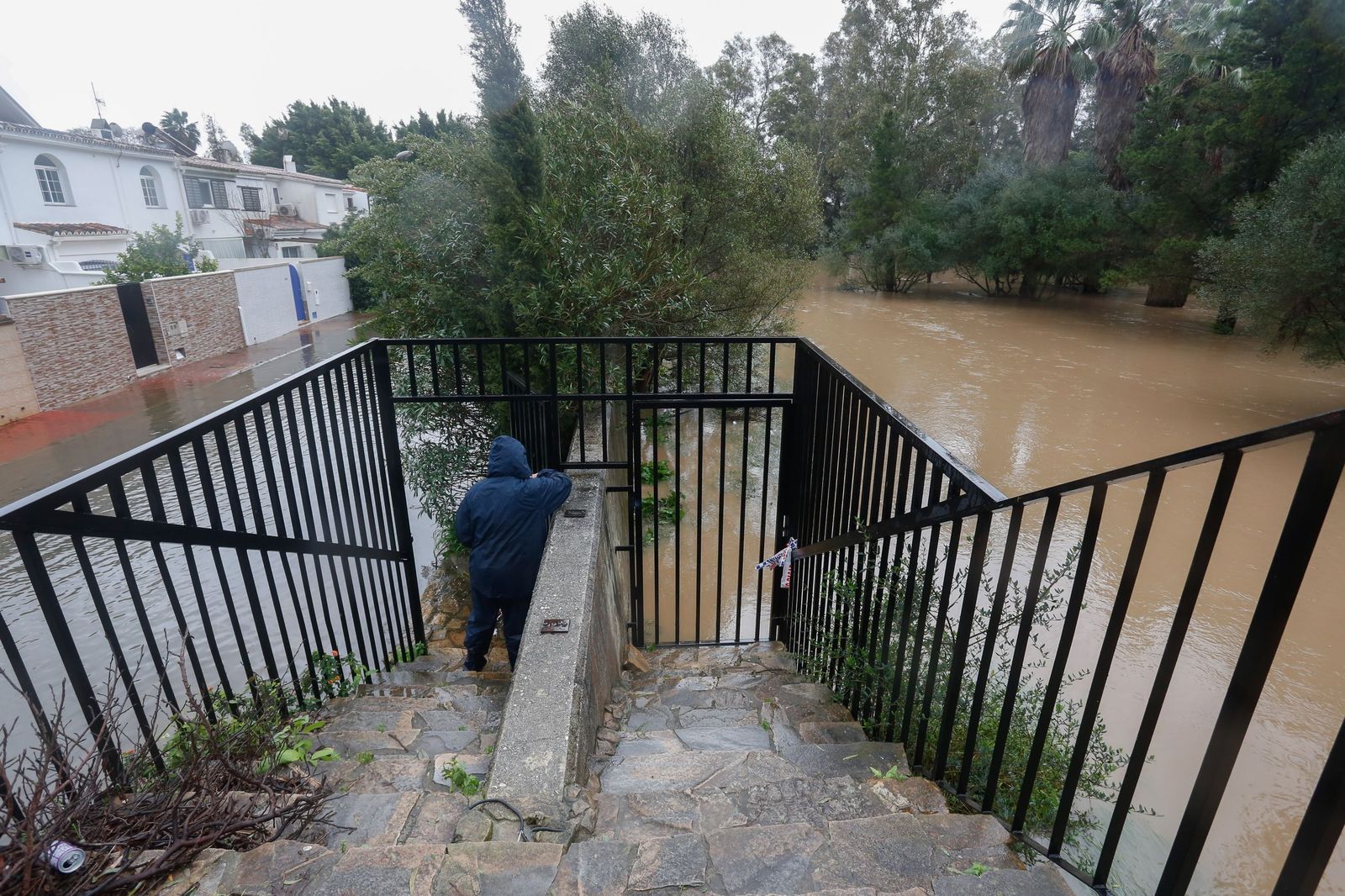 Fotos: Así amaneció el Campo de Gibraltar tras el paso de la borrasca Leonardo