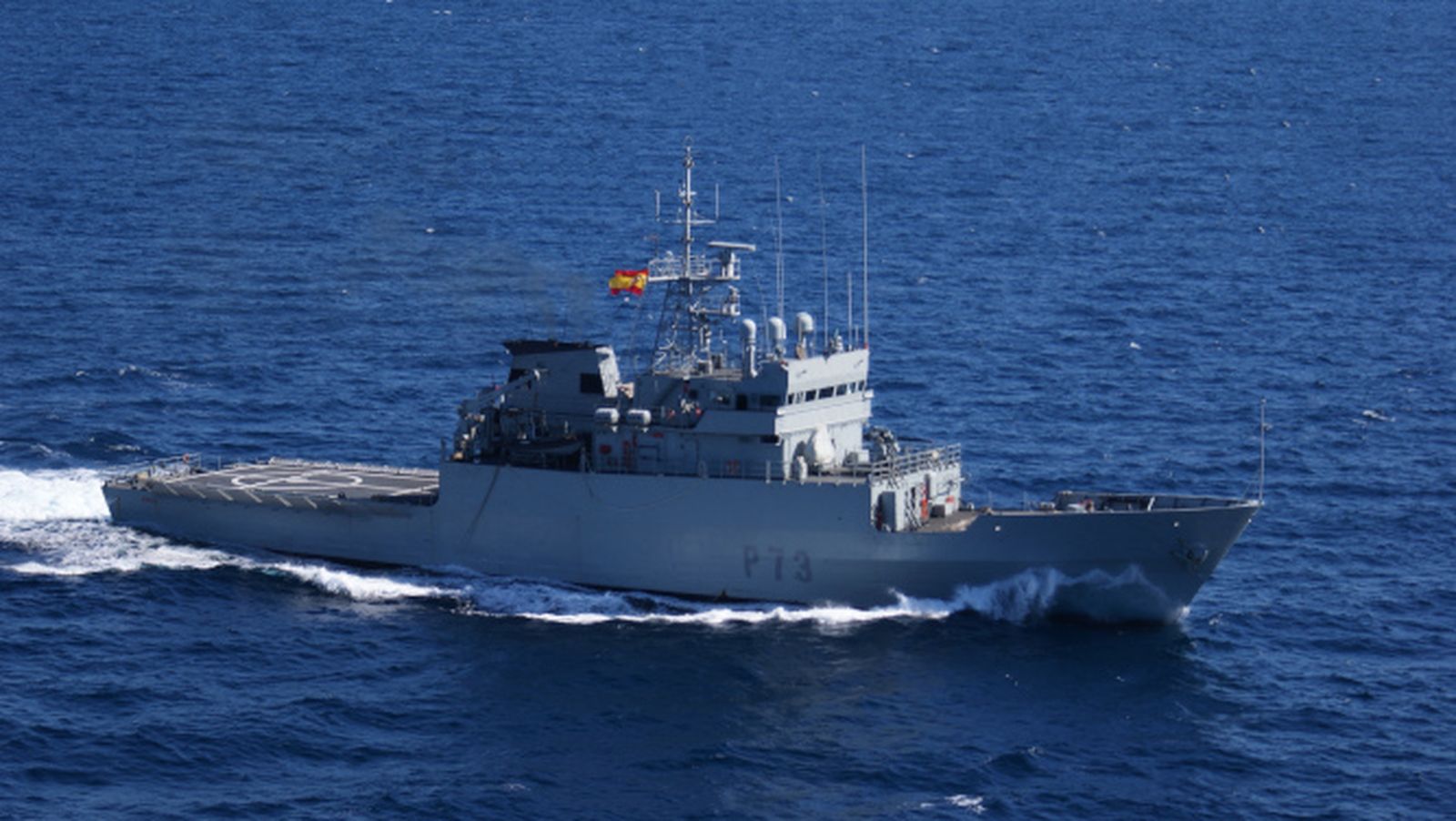 El patrullero 'Vigía' de la Armada Española.