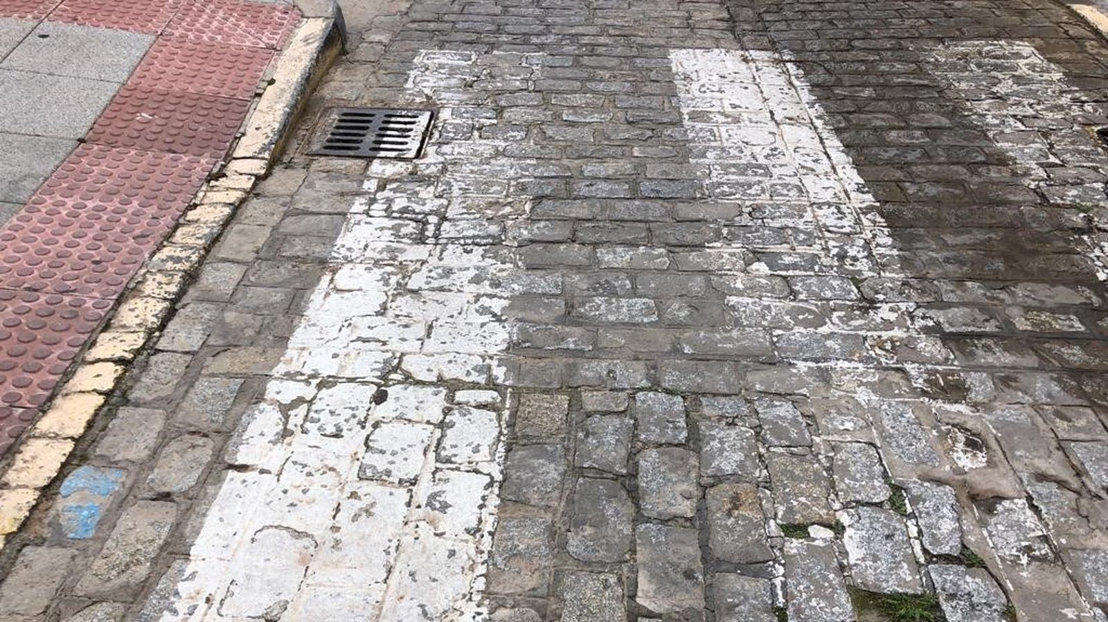 Calles adoquinadas que todavía existen en San Fernando.