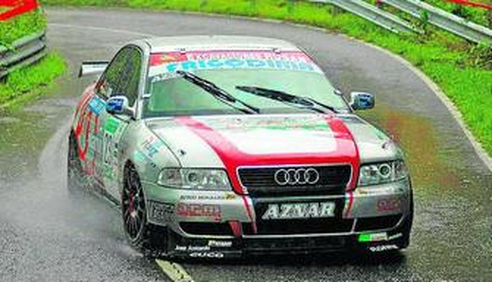 José Antonio Aznar, durante la prueba de este fin de semana.