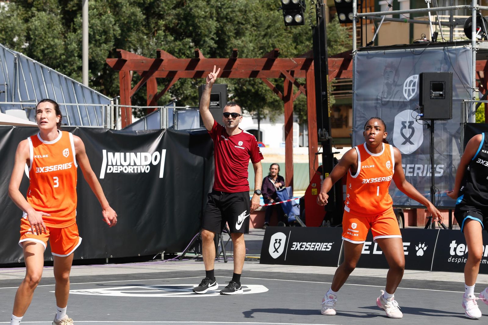 Las fotos del primer torneo del circuito de baloncesto 3x3  Series en La Línea