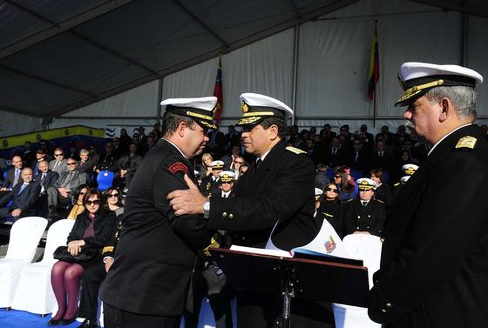 Navantia entrega el buque de Vigilancia Litoral Naiguatá a la Armada de Venezuela. 

Foto: Elias Pimentel