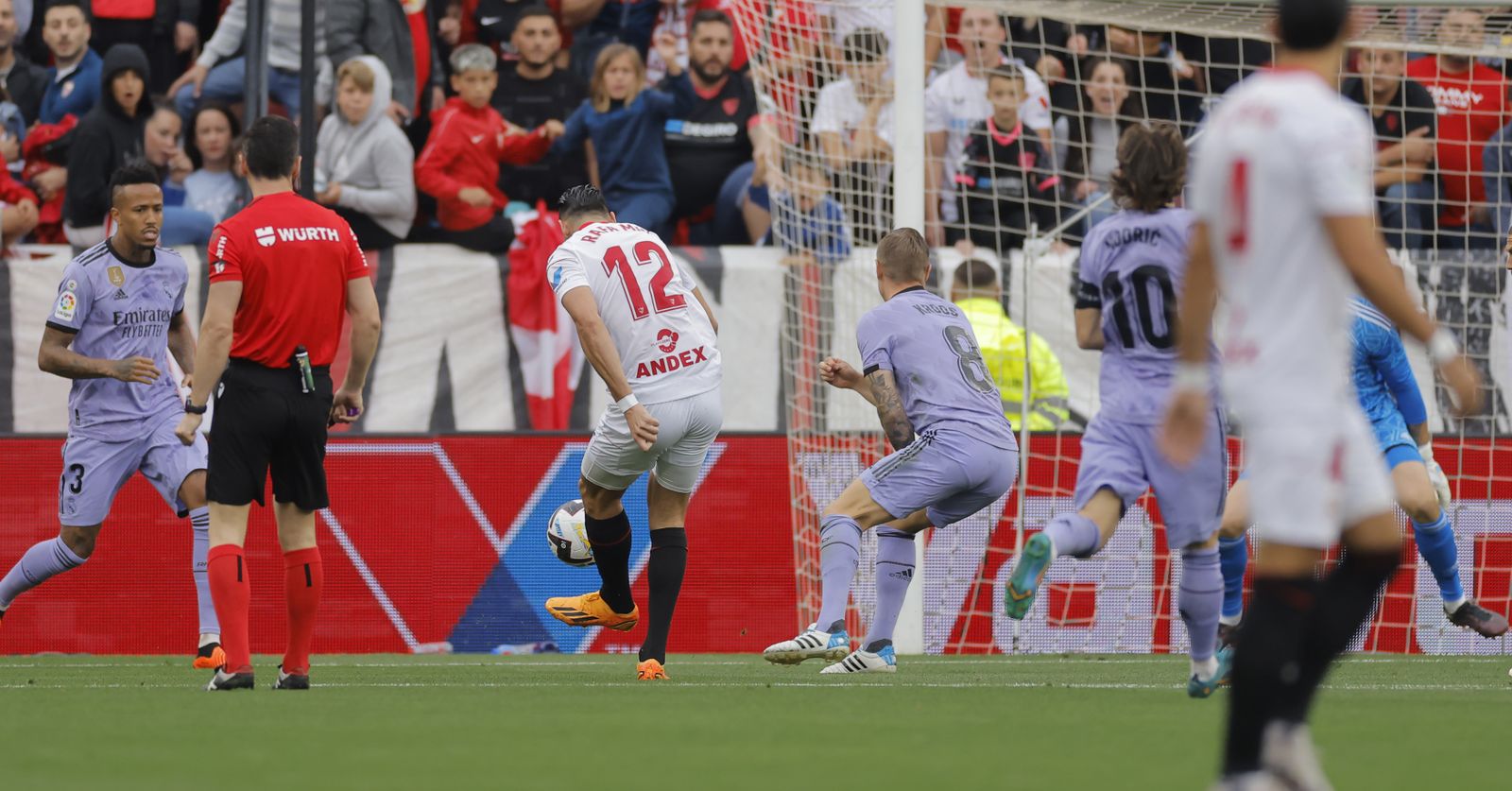 Las imágenes del Sevilla-Madrid