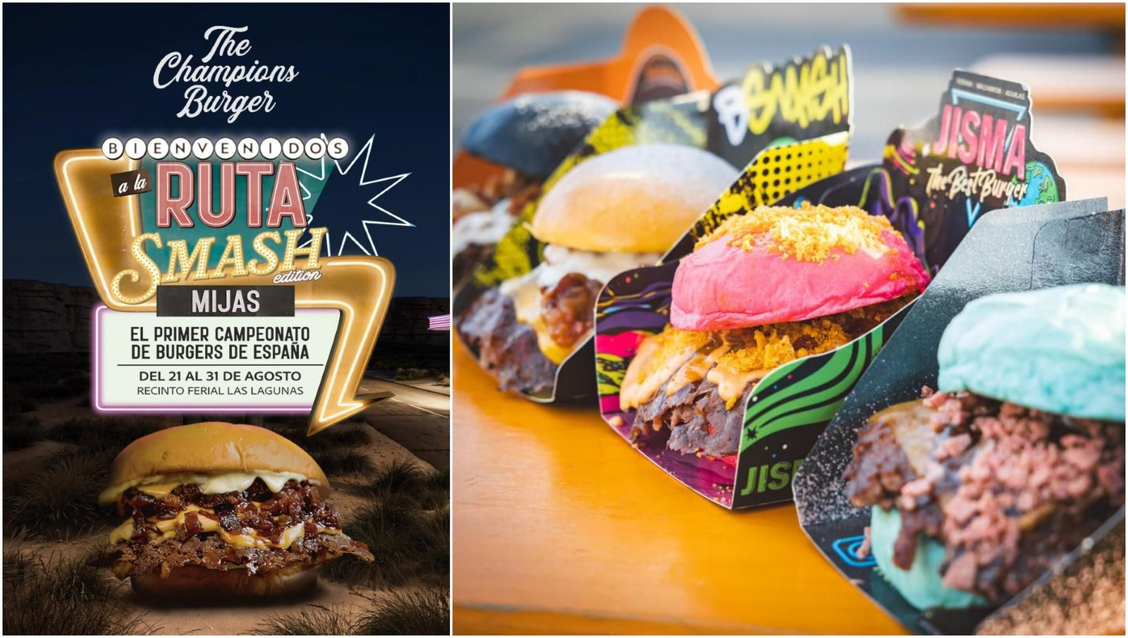 The Champions Burger Smash Edition aterriza en Mijas.