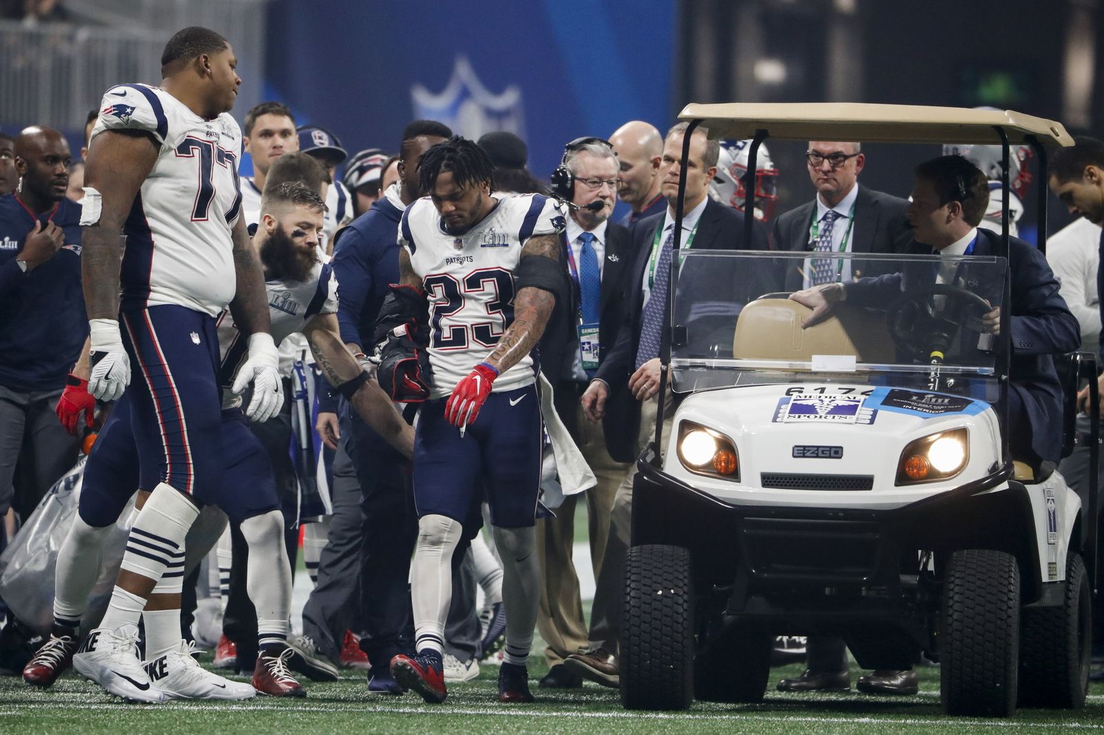 Las imágenes de la final de la Super Bowl