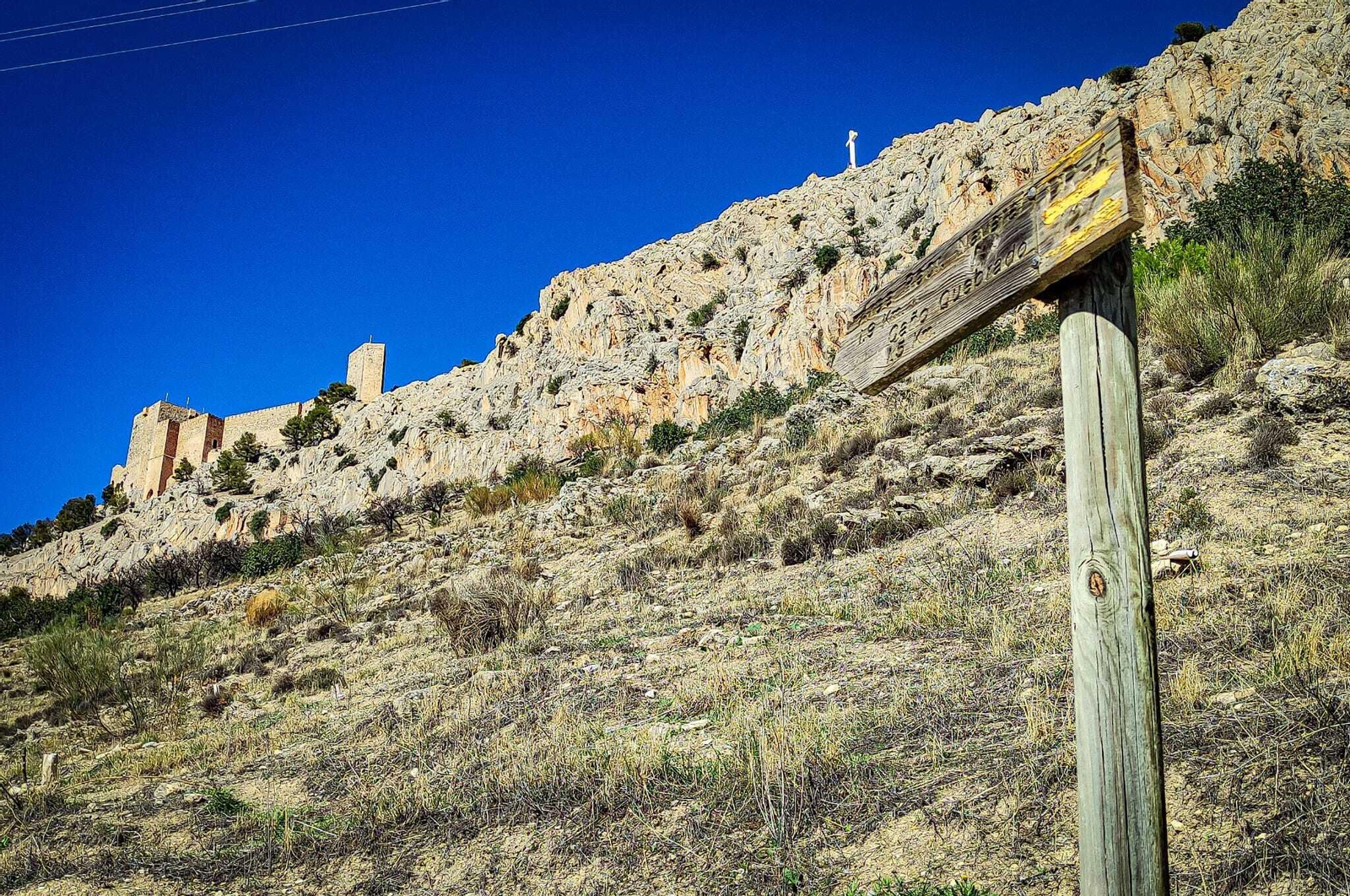 Ruta desde el casco histórico al Cerro de Santa Catalina