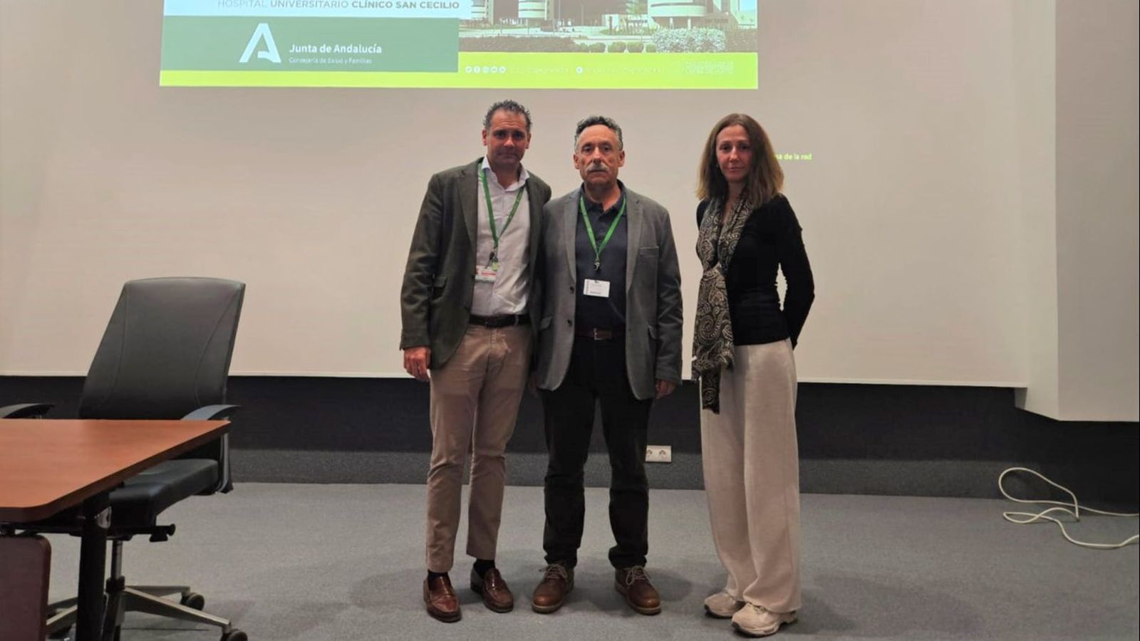 Presentación del encuentro con pacientes implantados