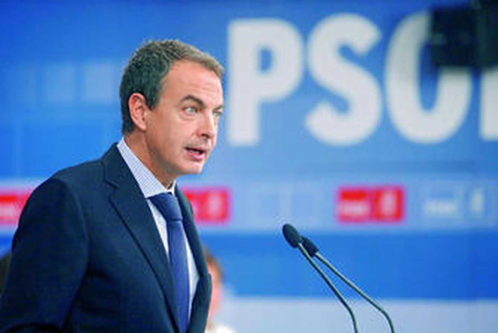 José Luis Rodríguez Zapatero, ayer en el Comité Federal del PSOE.