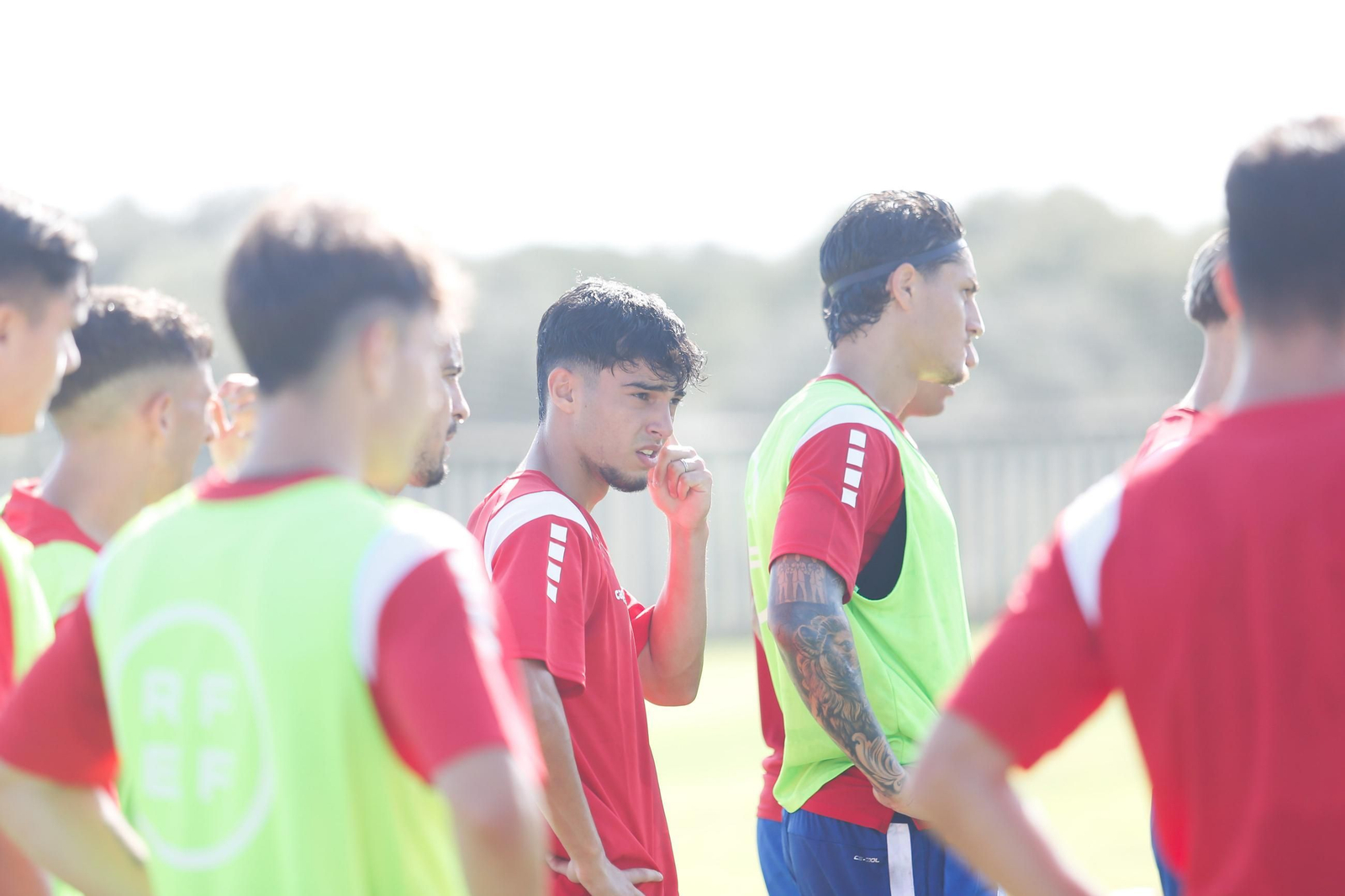 Las fotos del entrenamiento de pretemporada del Algeciras en La Menacha