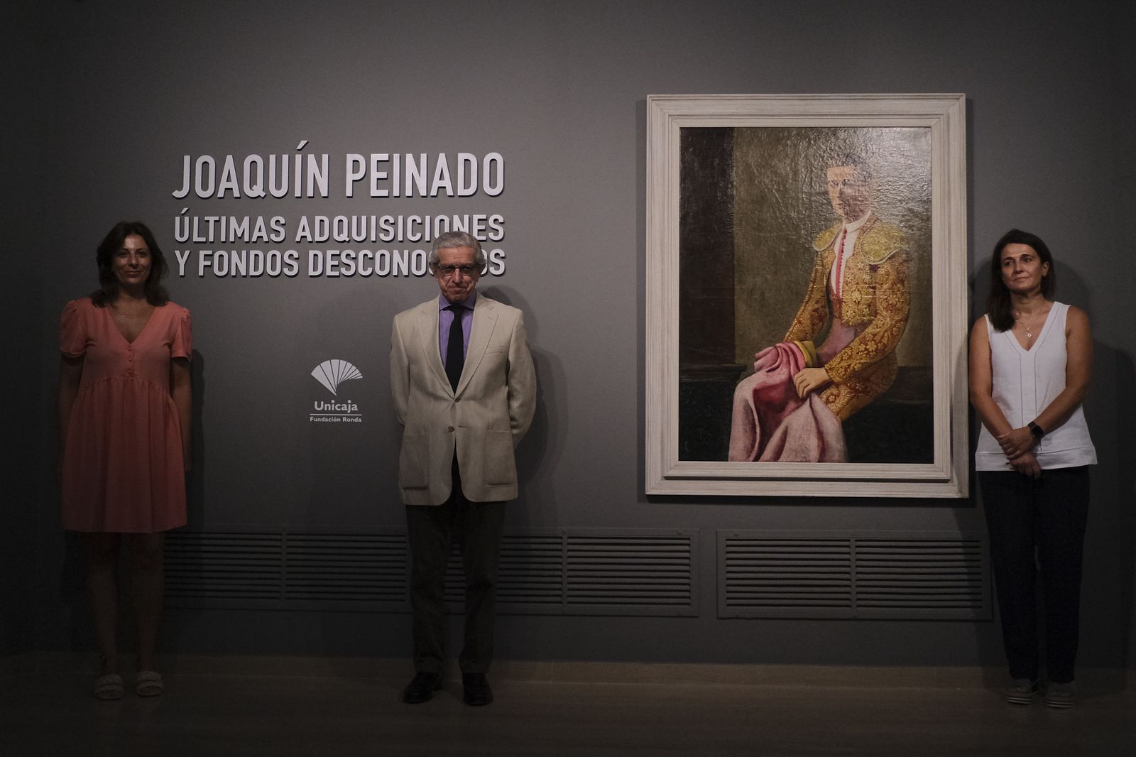 Inauguración exposición museo Joaquín Peinado en Ronda