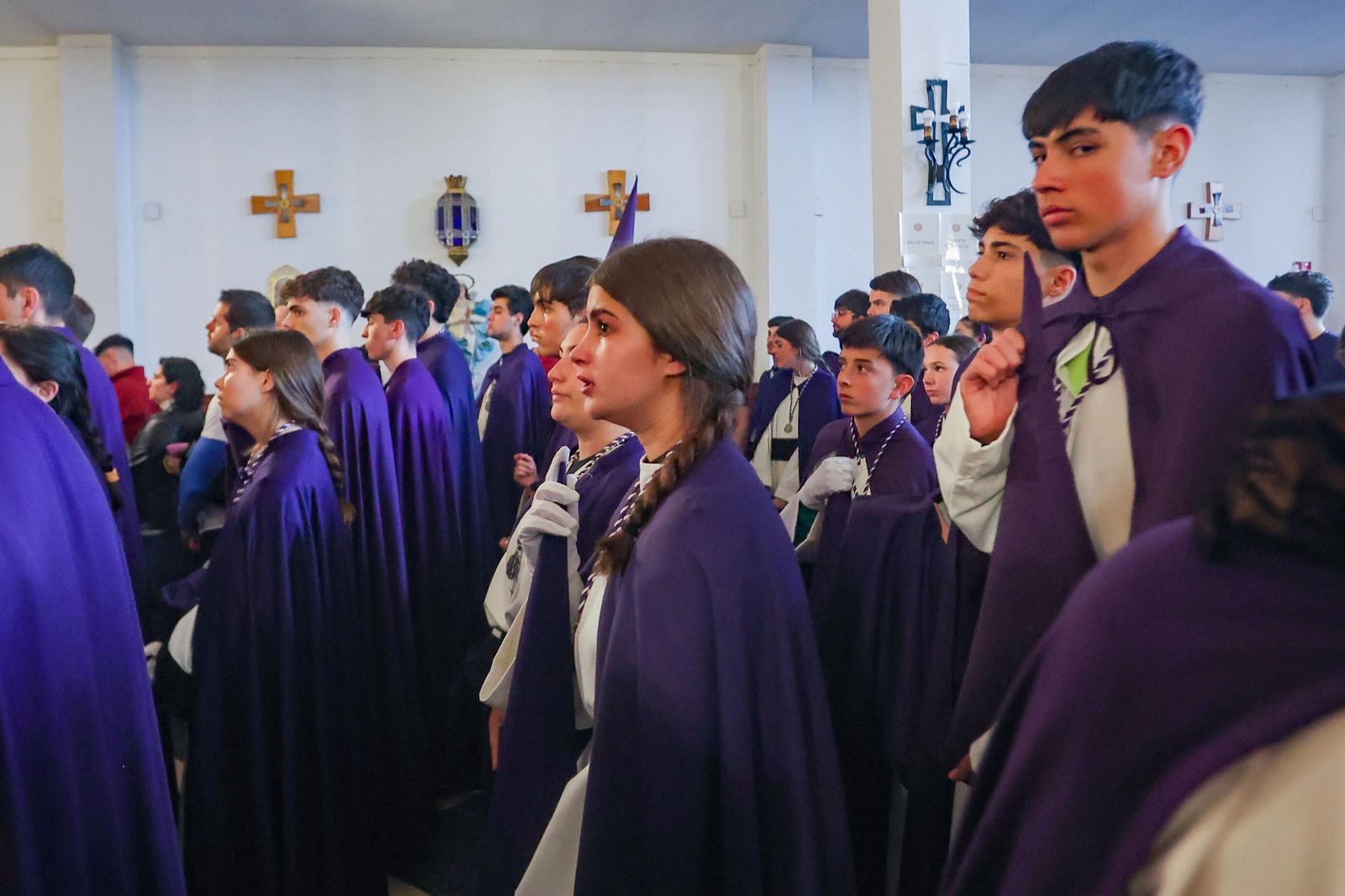 Así vivió la Hermandad de la Sagrada Lanzada la suspensión de su Estación de Penitencia 2025
