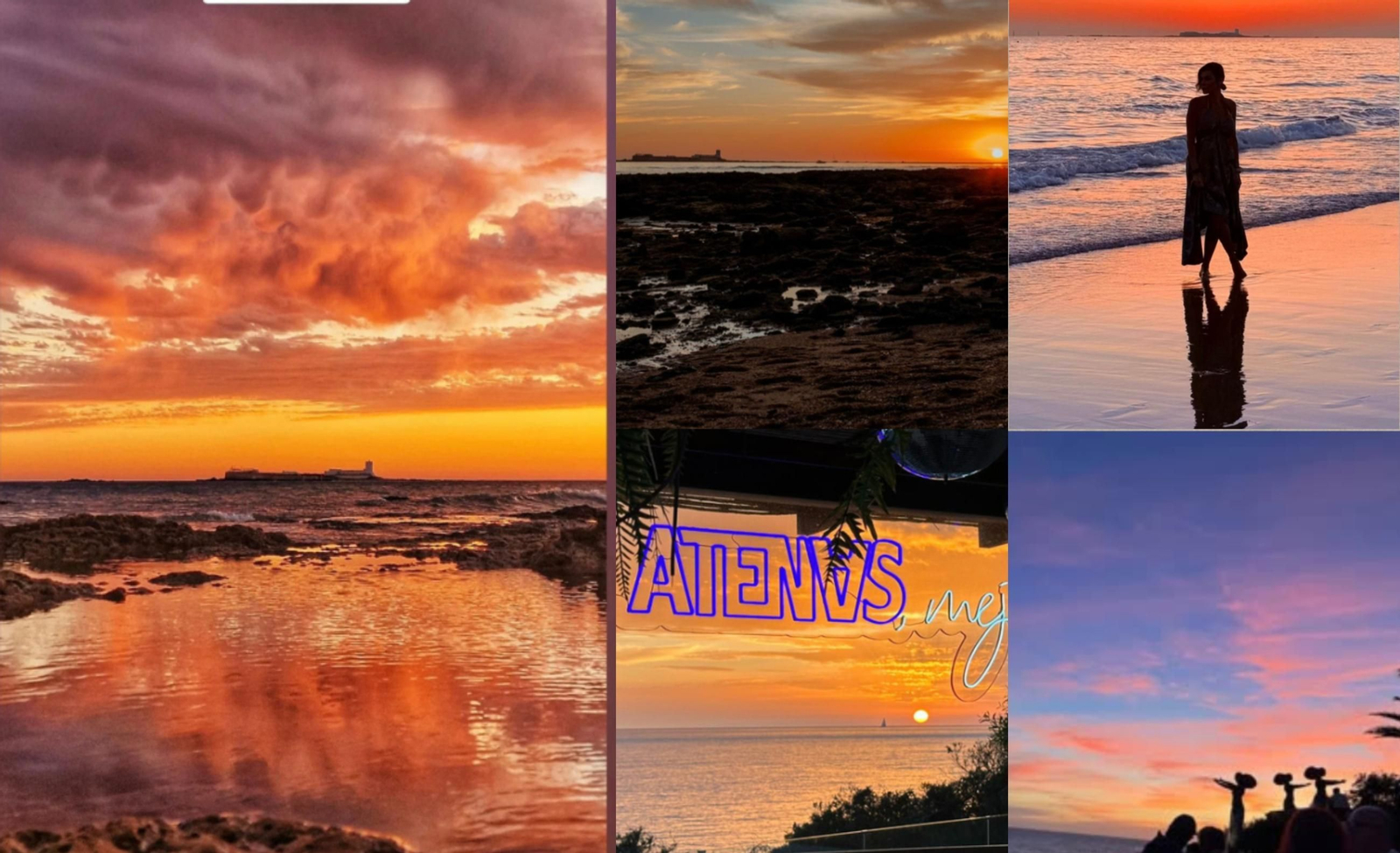 Las cinco fotografías finalistas del concurso 'The Art of Sunset' de Atenas Playa