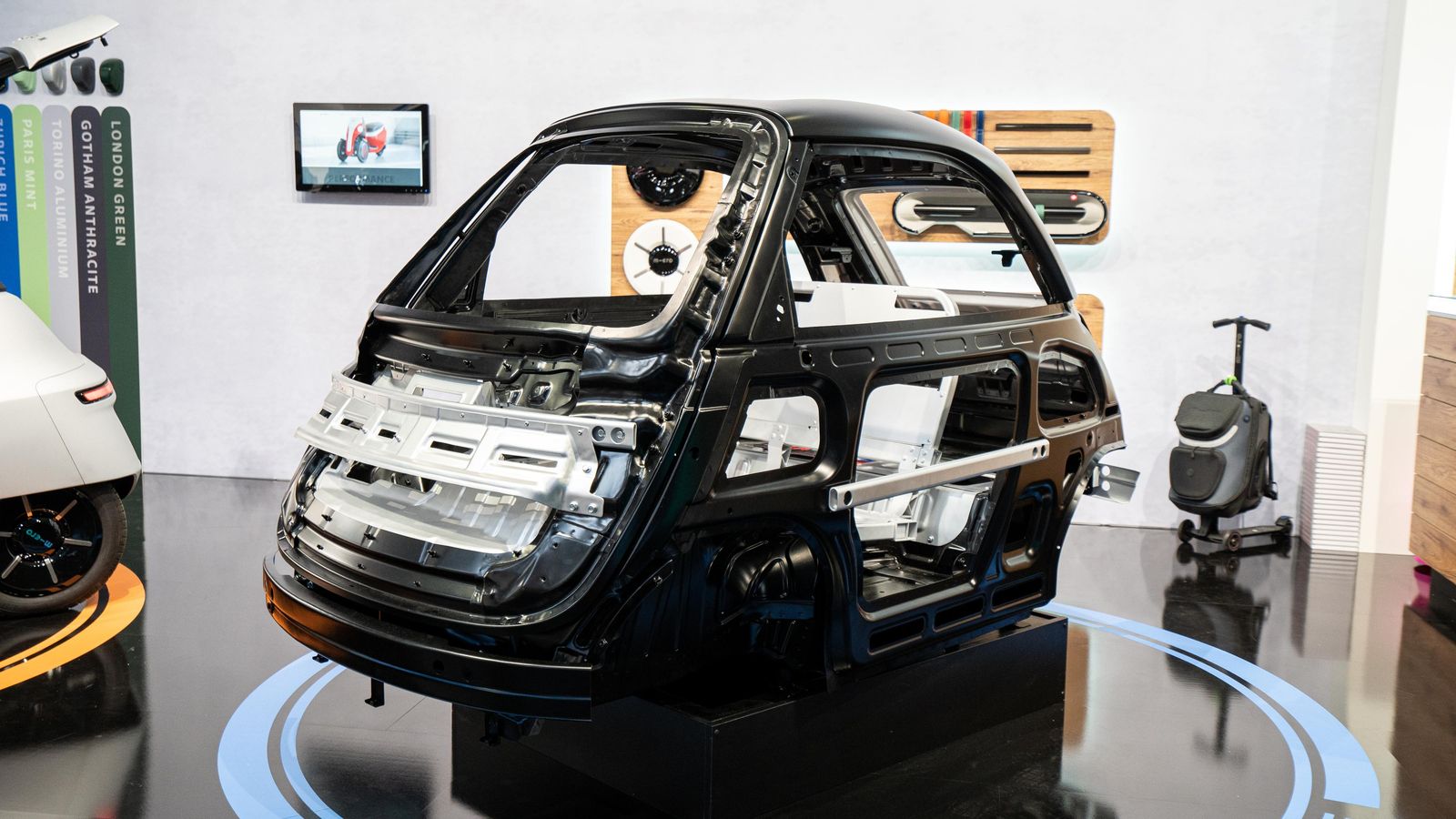 La versión 2.0 del Microlino desarrollada a partir de 2018 presenta una notable evolución en cuanto a seguridad pasiva.