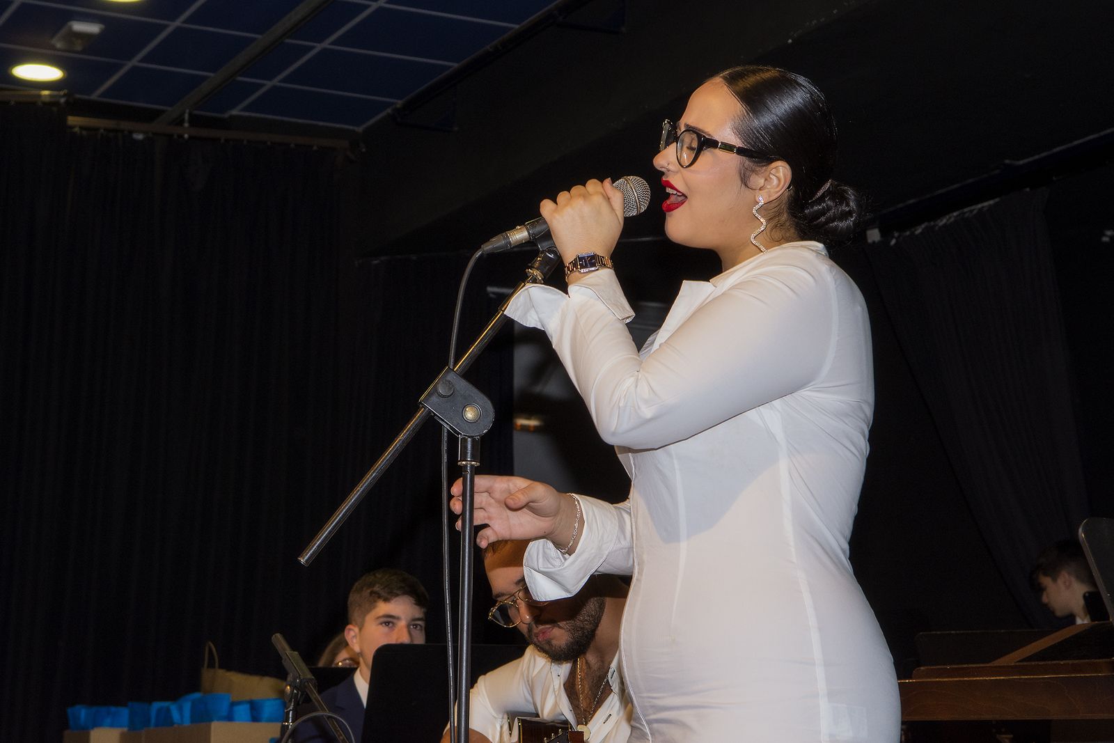 Interpretación del himno de Andalucía.