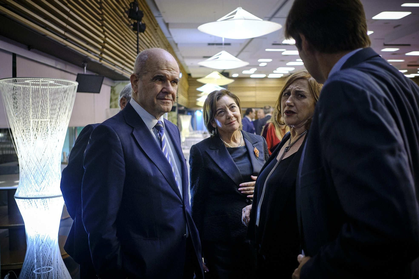 Entrega del premio Federico Joly a Augusto Delkáder