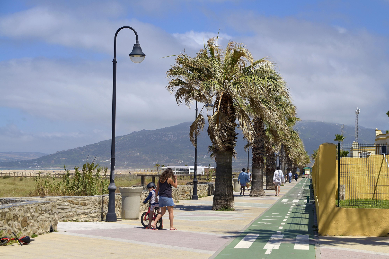 Fotos de las playas de Tarifa en el fin e semana