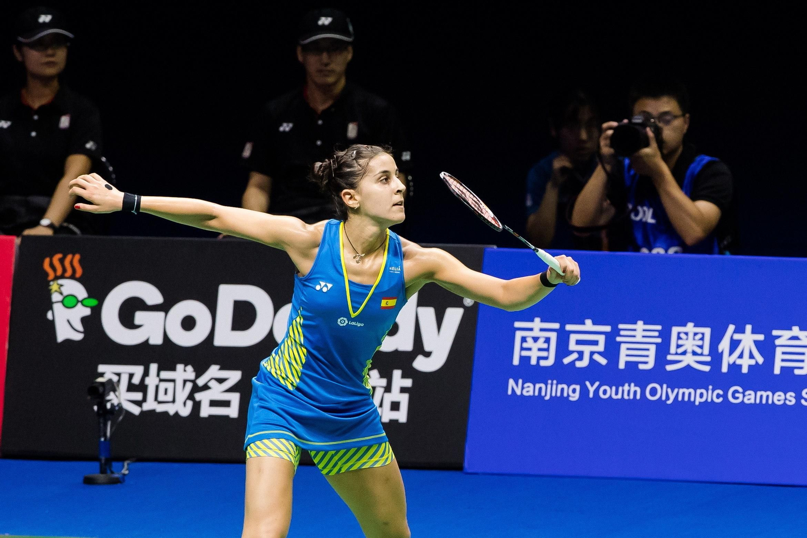 Las imágenes de la final del Mundial de Bádminton entre Marín y Sindhu