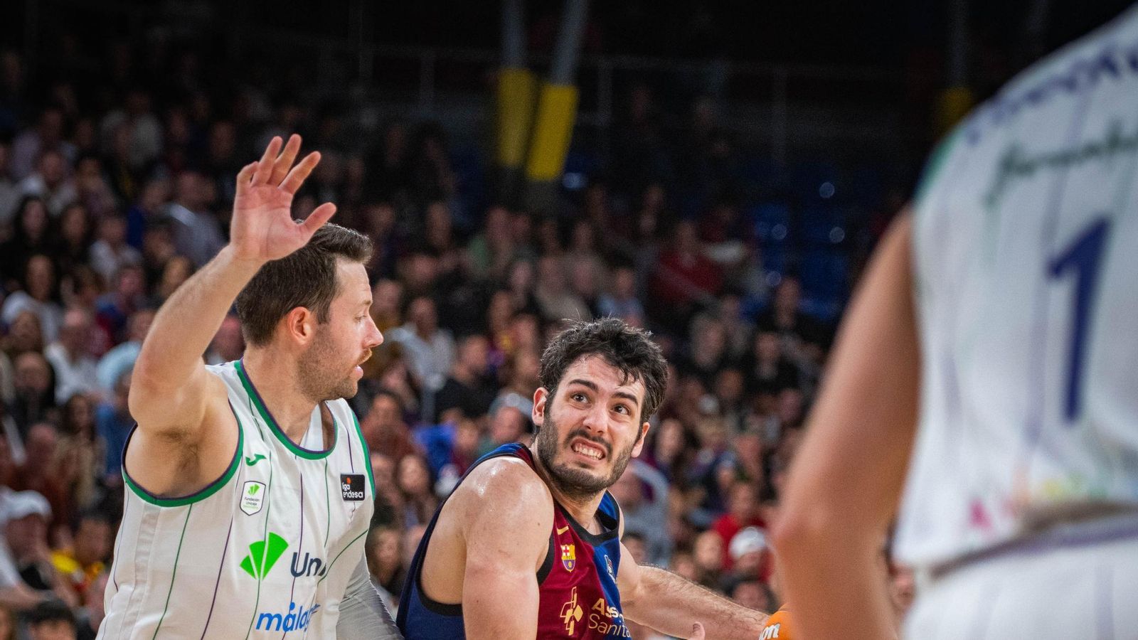 El Barcelona-Unicaja, en fotos