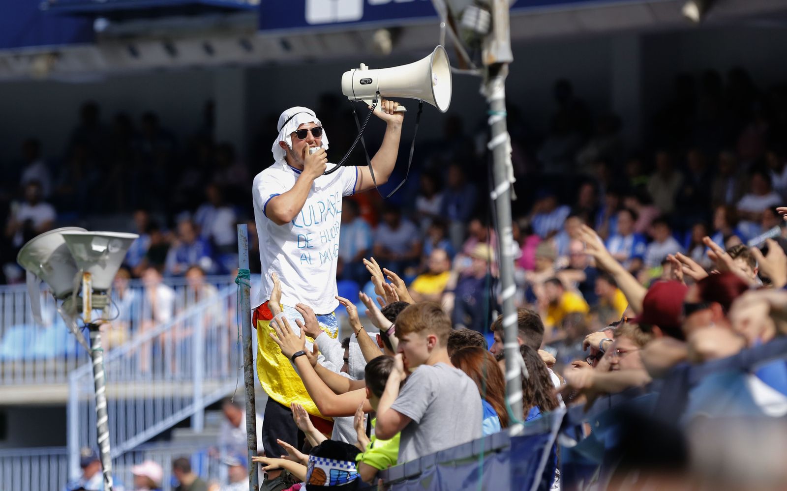 Las imágenes del Málaga-Real Sociedad