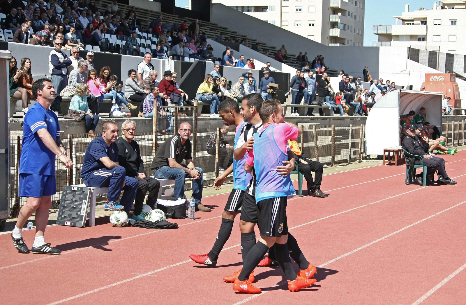 Las imágenes del Balona-Mancha Real