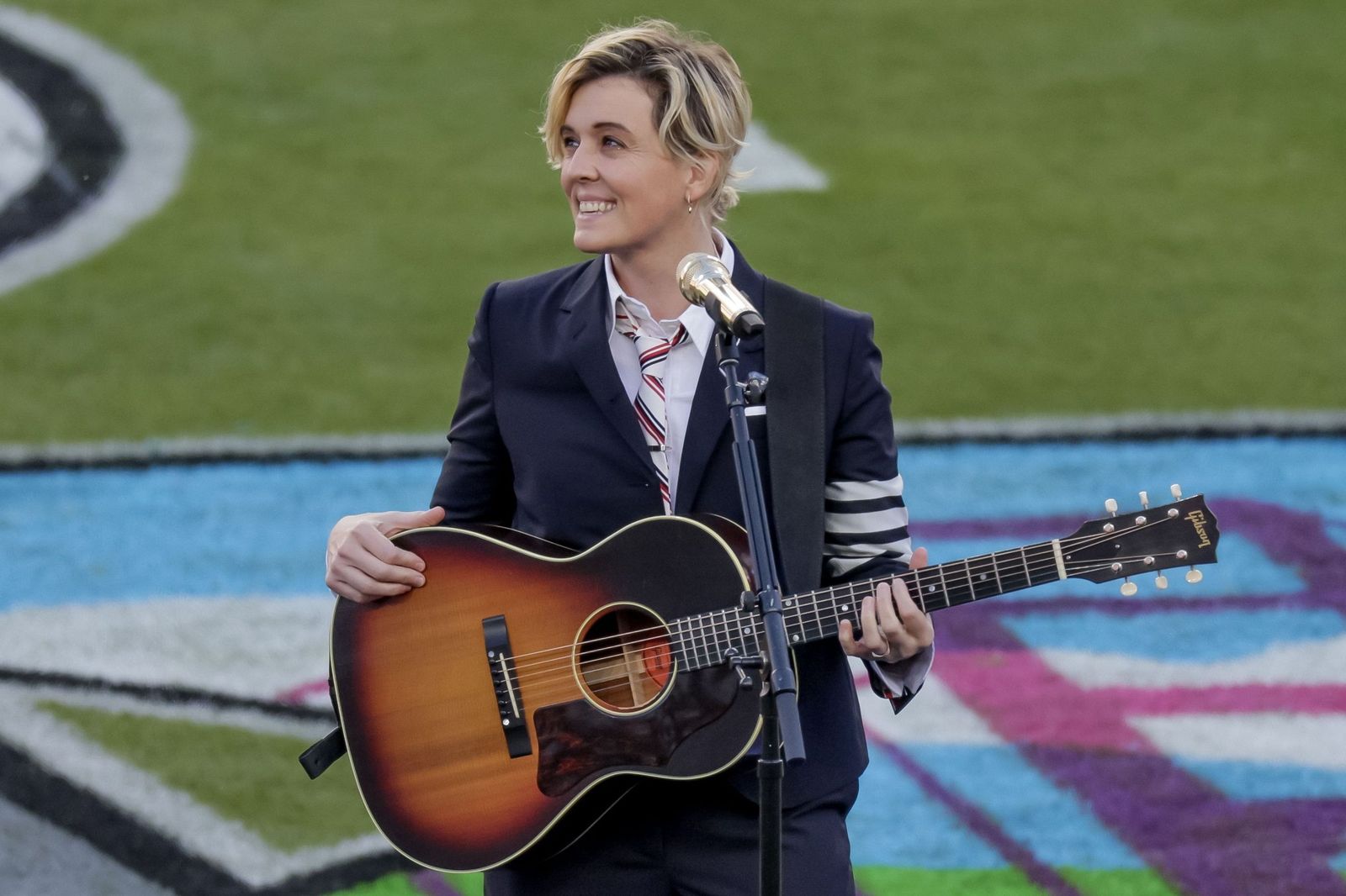 Las mejores fotos de la Super Bowl con la actuación de Bad Bunny