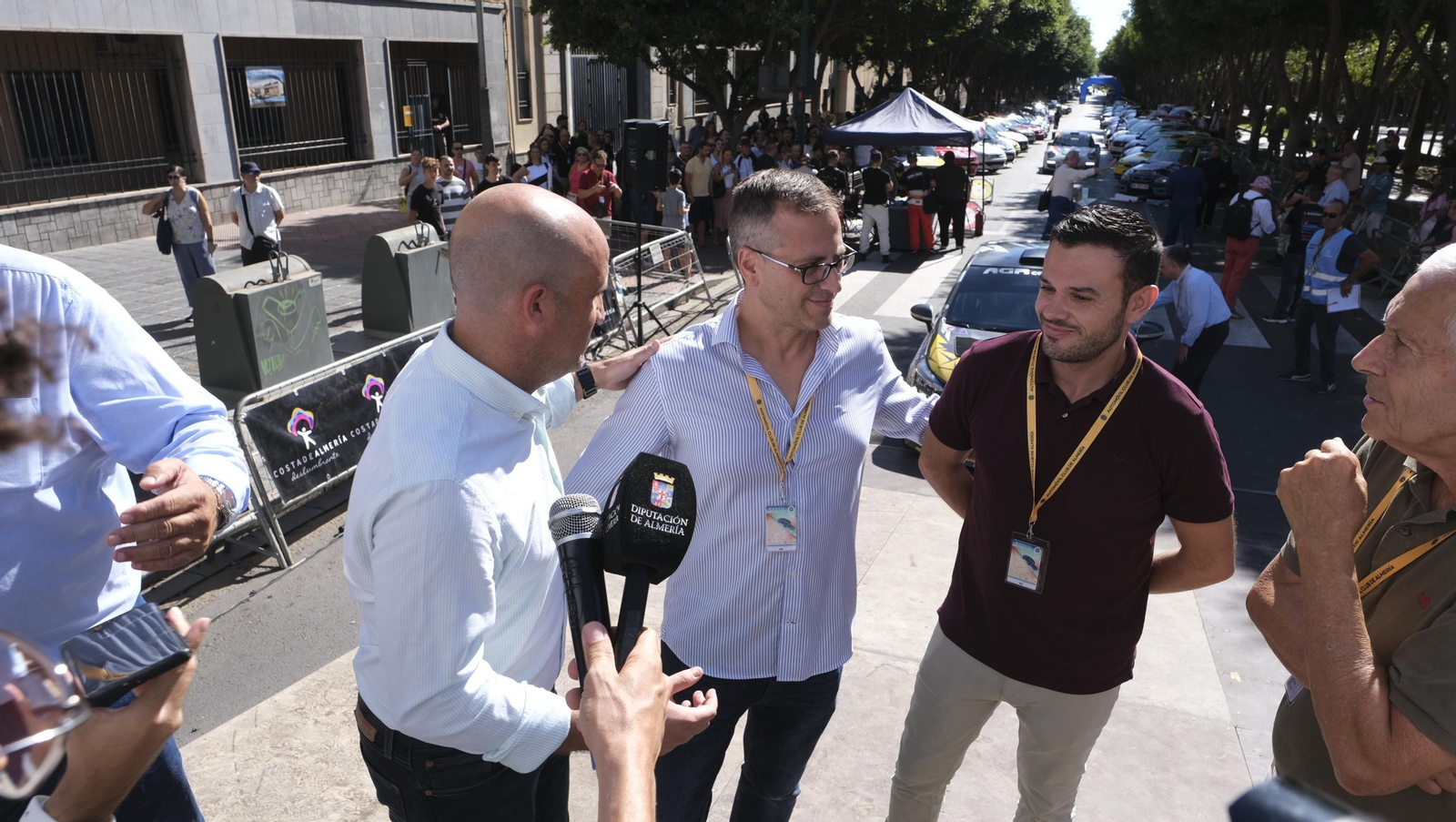 Imágenes de la salida del Rallye Costa de Almería