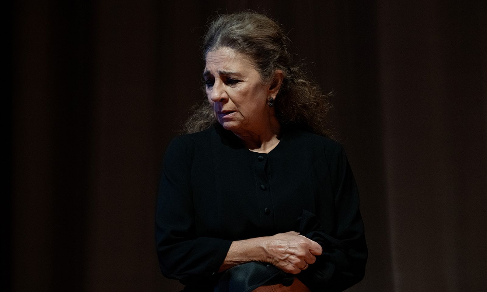 Un momento de la obra 'Poncia', protagonizada por Lolita Flores.