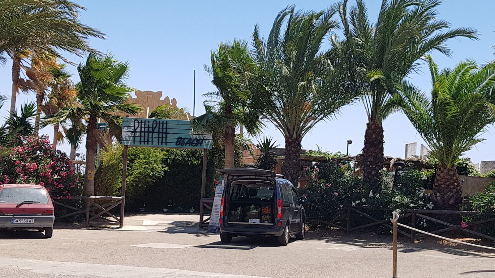 La entrada al Phi Phi Beach.