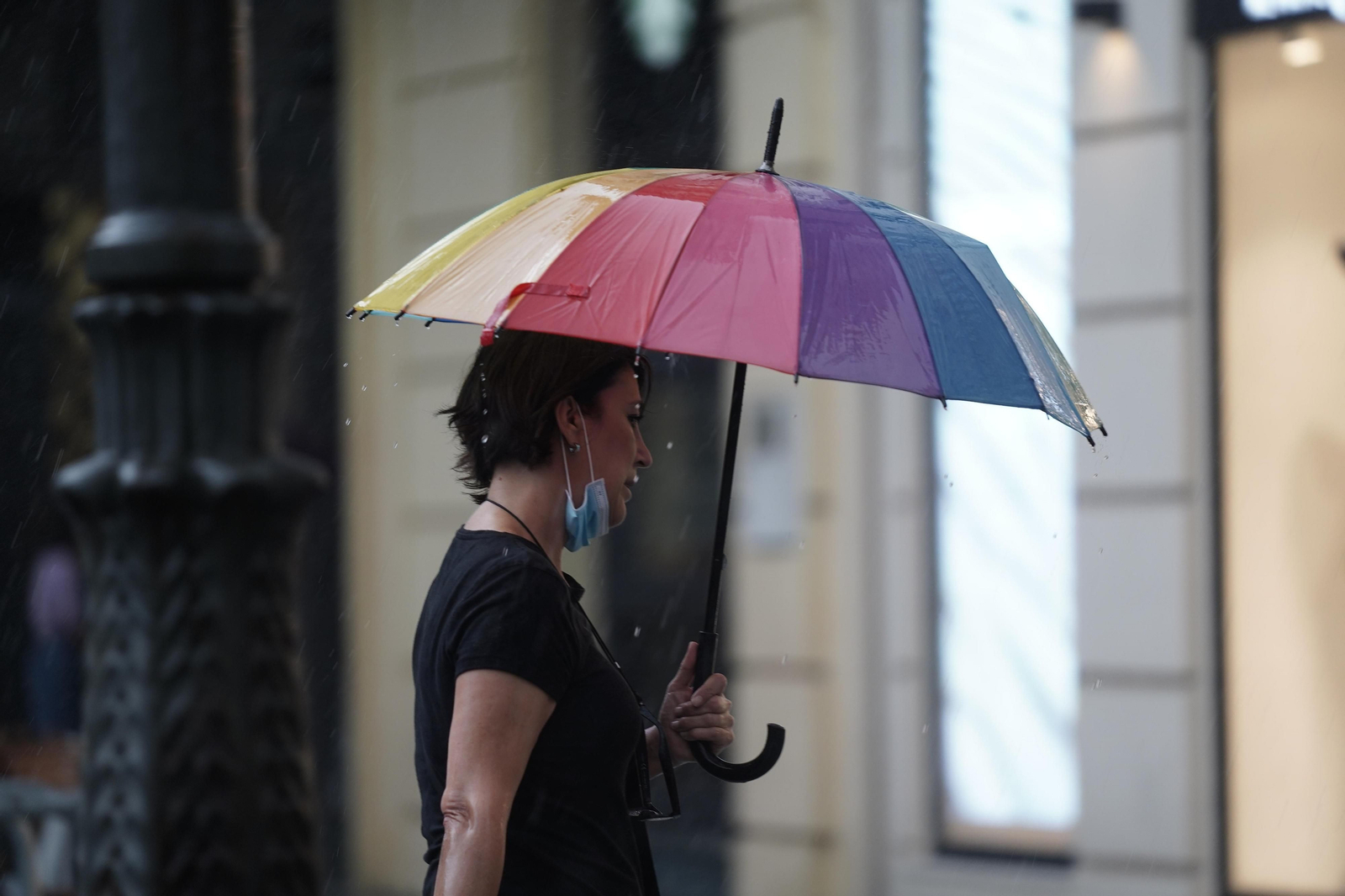 Las fotos del paso de la tormenta por Córdoba