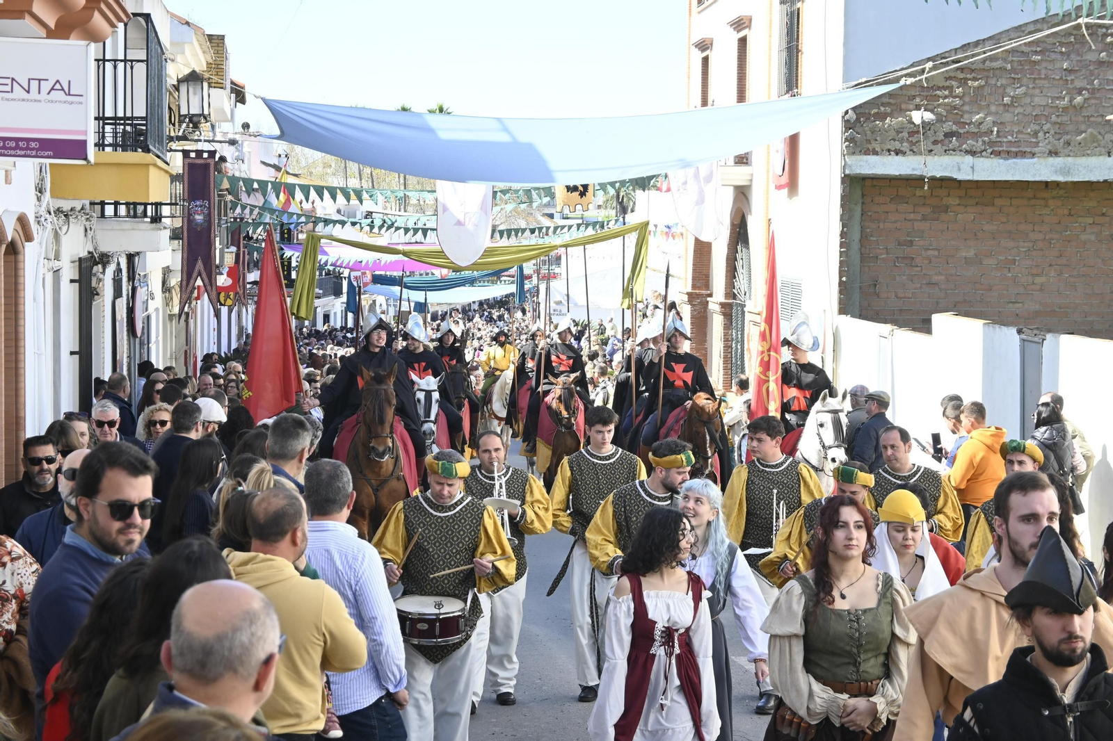 Las mejores imágenes de la Feria Medieval del Descubrimiento en Palos de la Frontera 2025