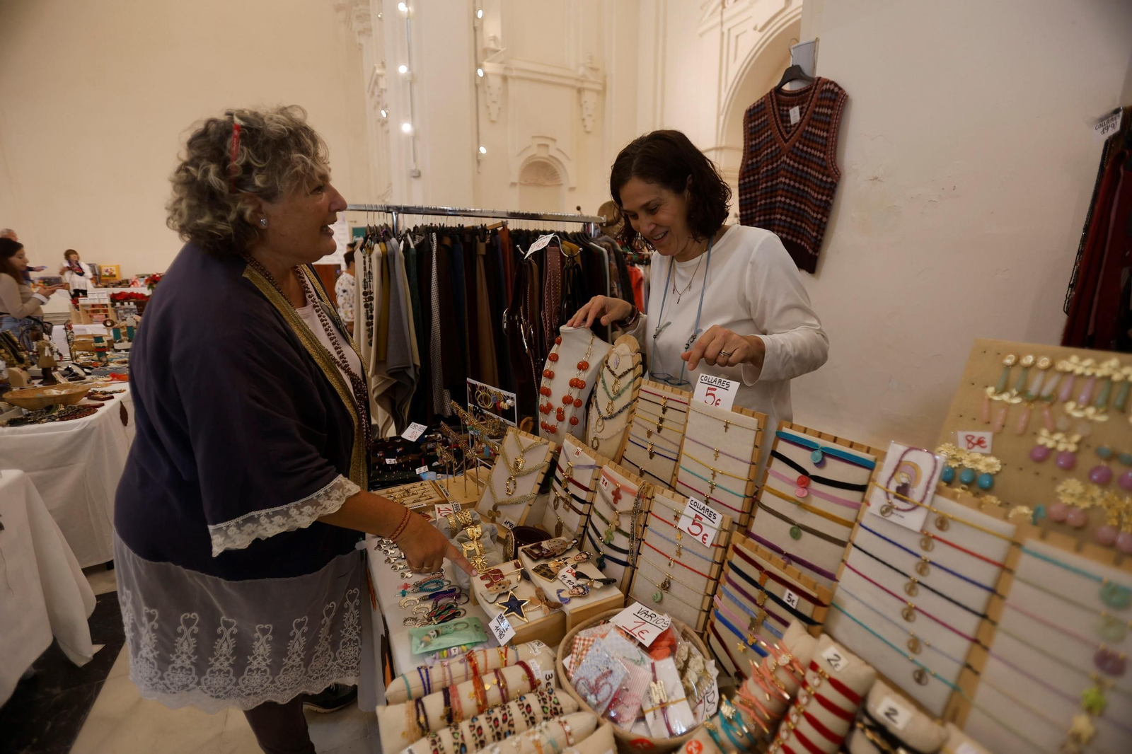 Mercadillo solidario de San Rafael Alzheimer
