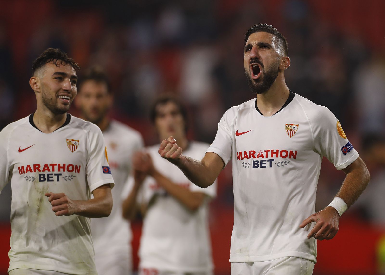 La imágenes del Sevilla fc-Qarabag Fk