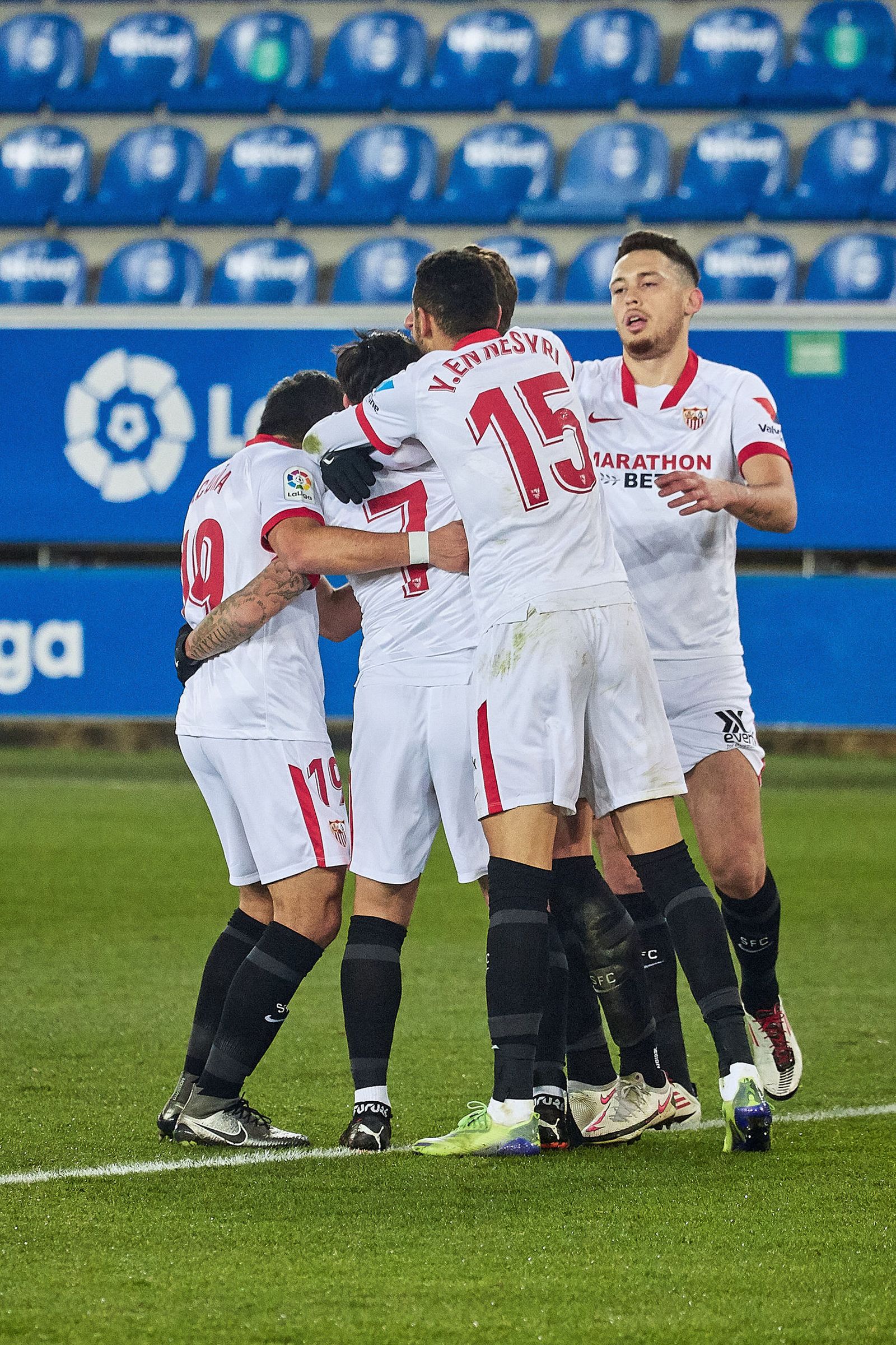 Las imágenes del Alavés-Sevilla