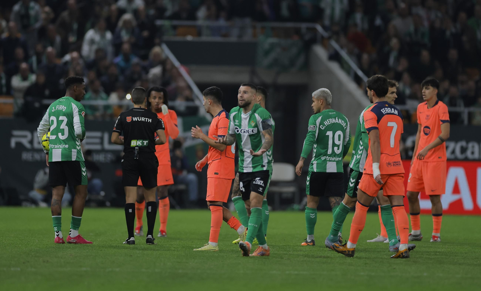 Las fotos del Betis - Barcelona