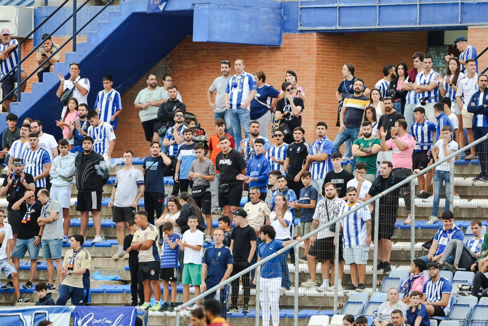 Las mejores imágenes del Recreativo de Huelva- Linares Deportivo