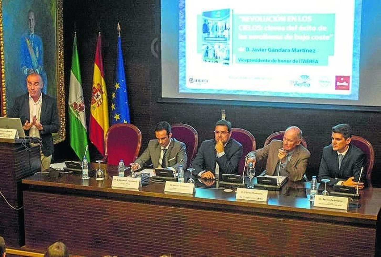 Presentación del libro de Javier Gándara.