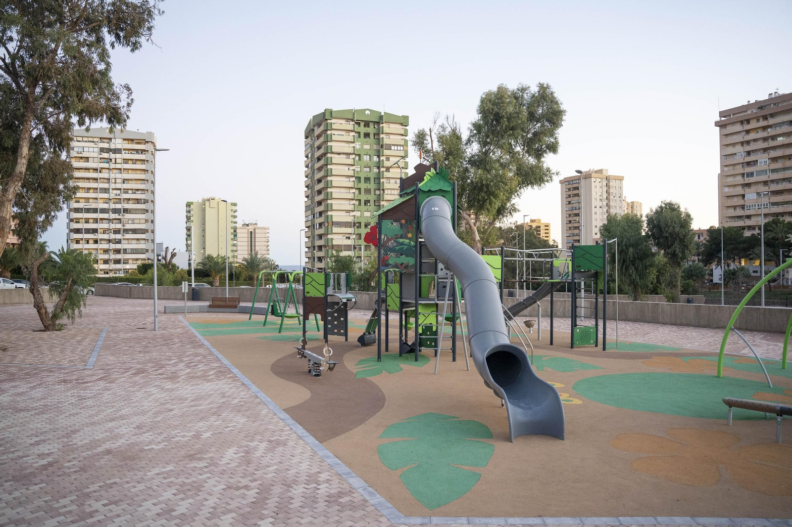 Las imágenes de la inauguración de la primera fase de la adecuación de la Rambla San Antonio de Aguadulce