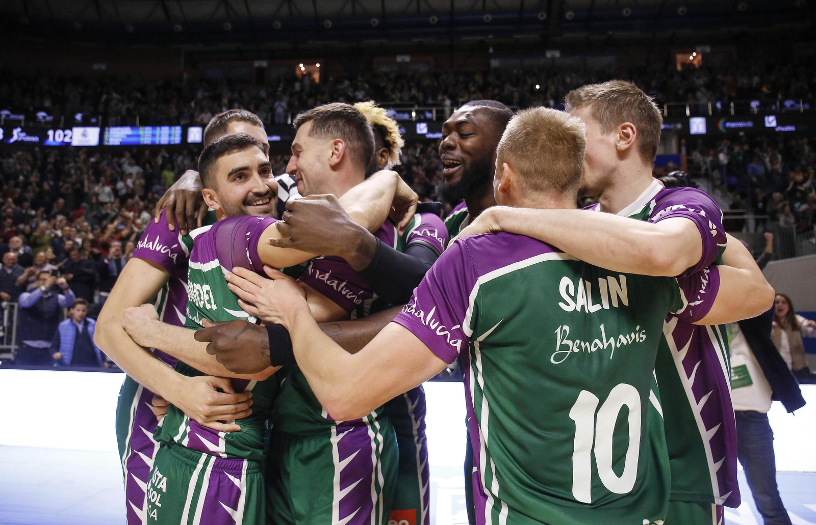 Las fotos de la enorme victoria malagueña