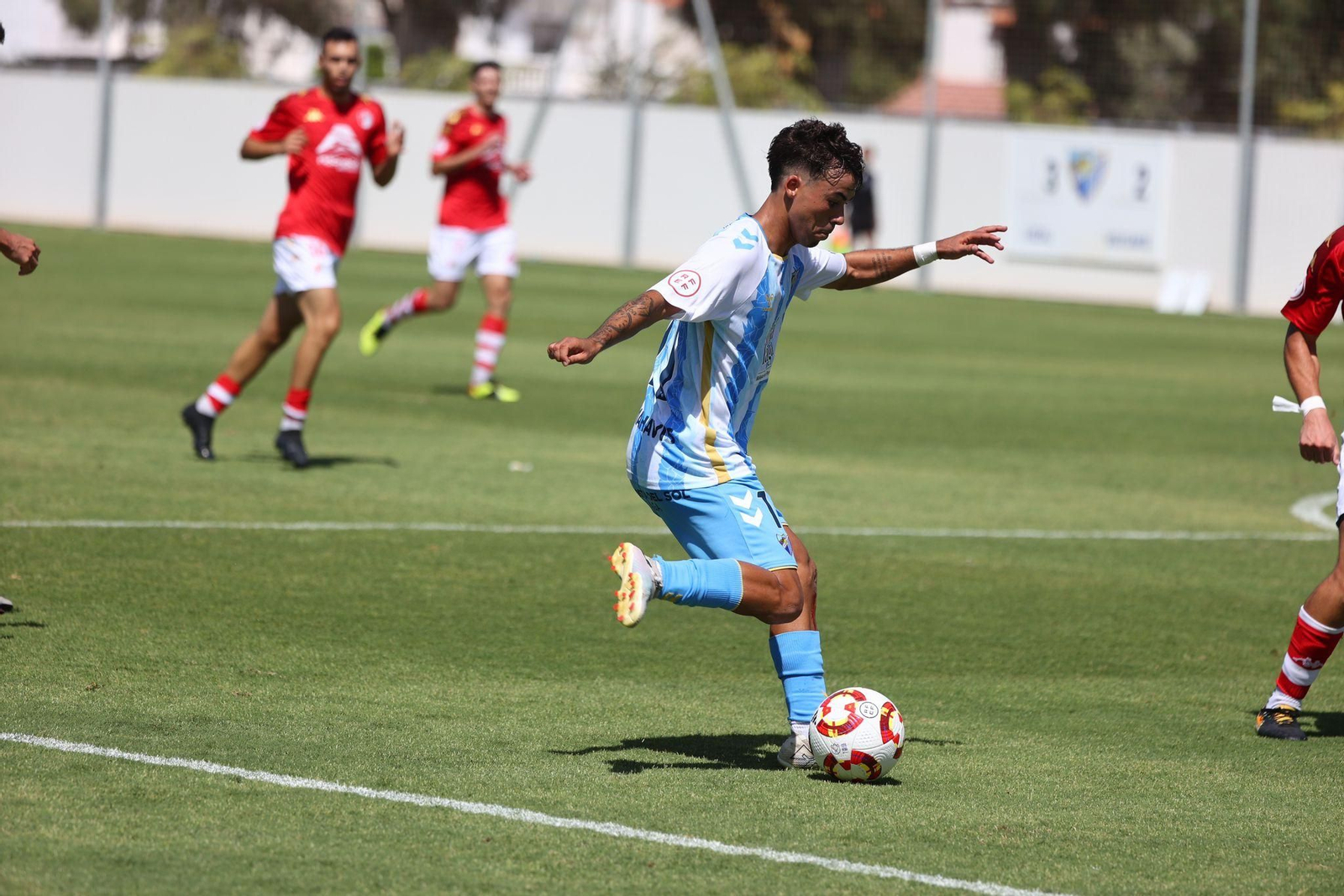 Las mejores fotos del Atlético Malagueño-Arenas de Armilla, otro hat-trick de Chupete