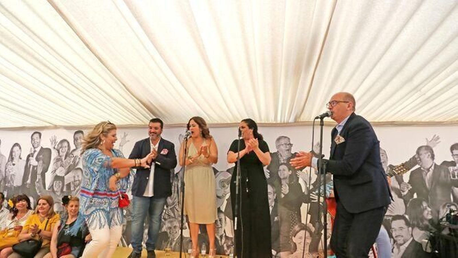 Actuaciones en directo en la Feria de Jerez en el sábado 7 de mayo