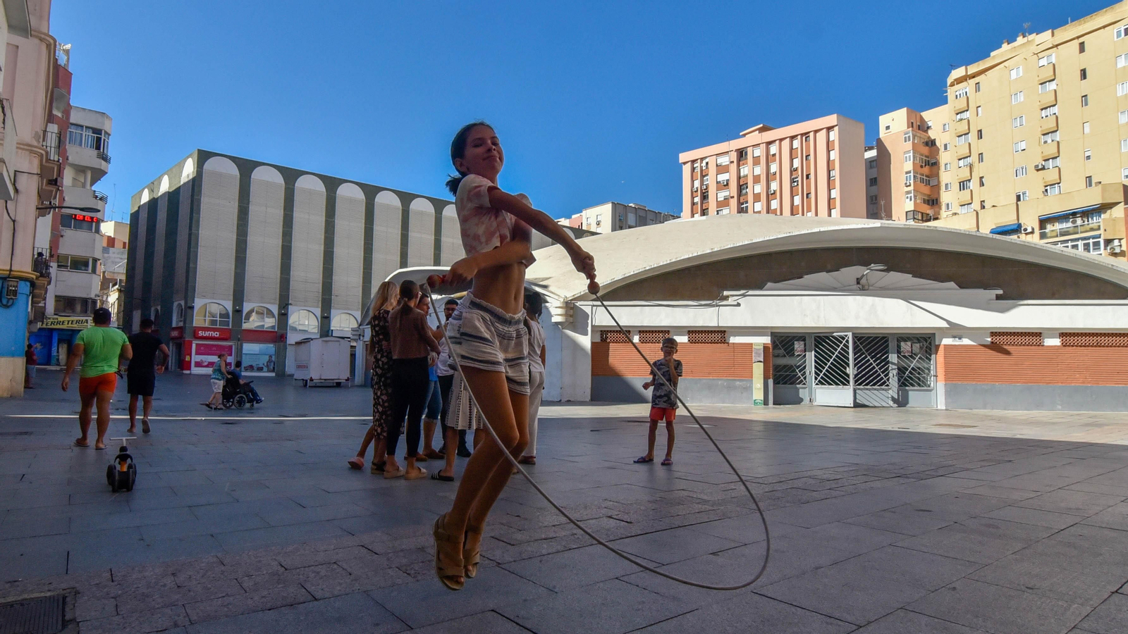 Una tarde con familias de rufugiados de Ucrania en Algeciras