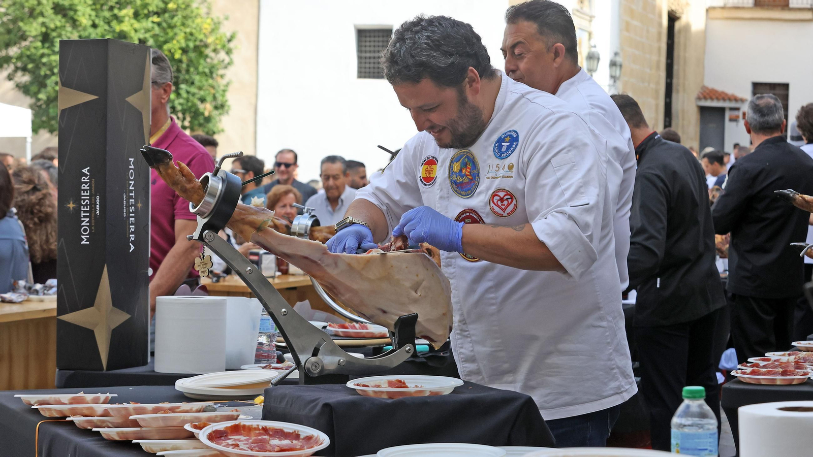 Cortadores de Jamón a benefício de los Reyes Magos de Jerez