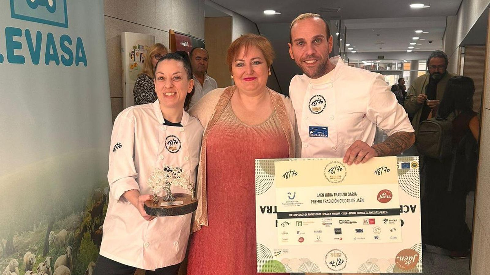 Ganadores del premio.