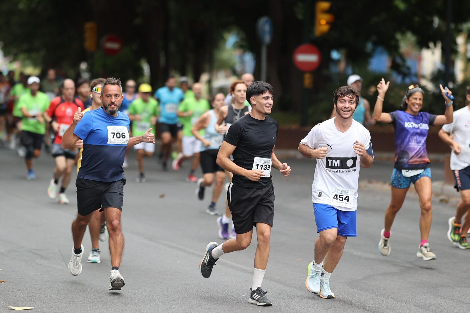 Las fotos de la VIII Carrera de la Prensa y la IV Marcha Solidaria de Málaga