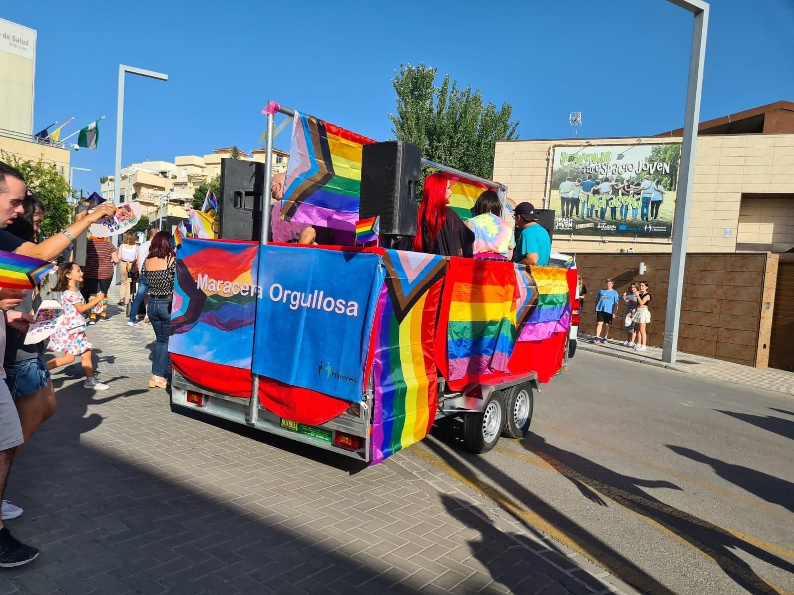 Así fue el Orgullo de Maracena: todas las imágenes de la manifestación y los conciertos