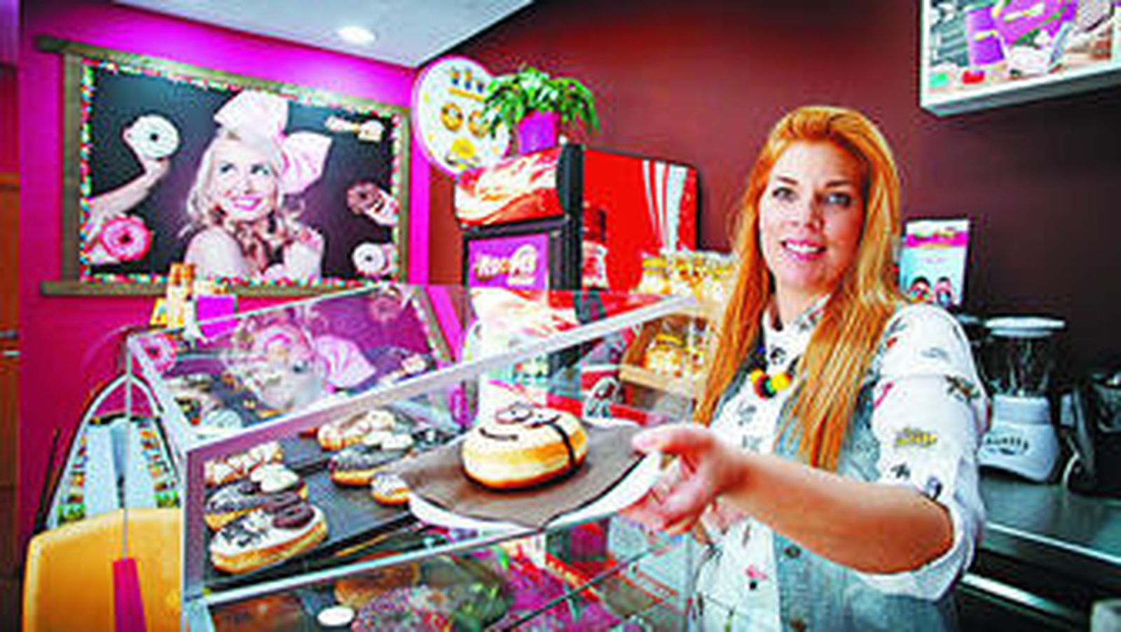 Beatriz Rodríguez Pinilla en su tienda de la calle Ancha.