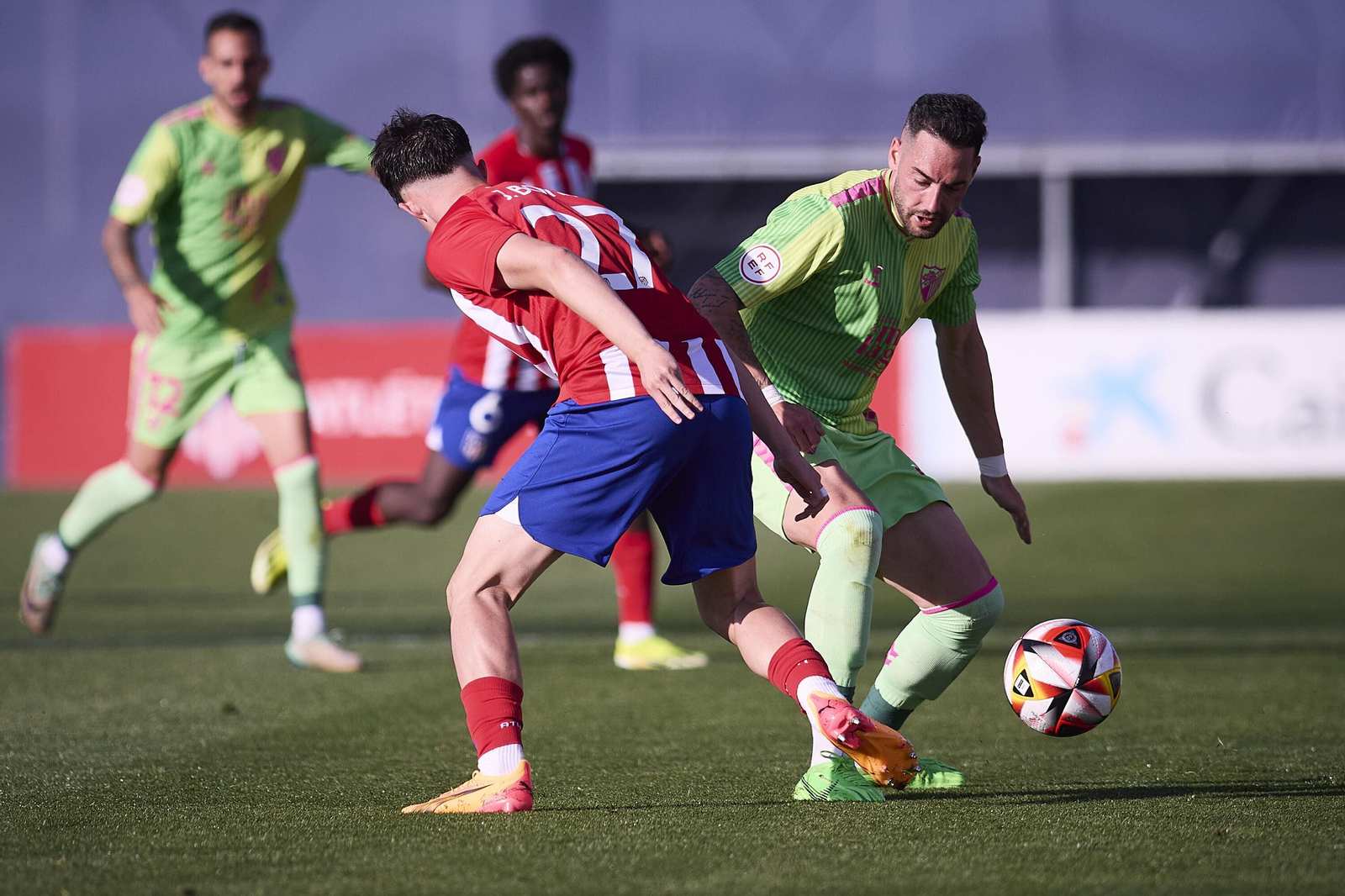 El Atlético de Madrid B - Málaga CF, en fotos