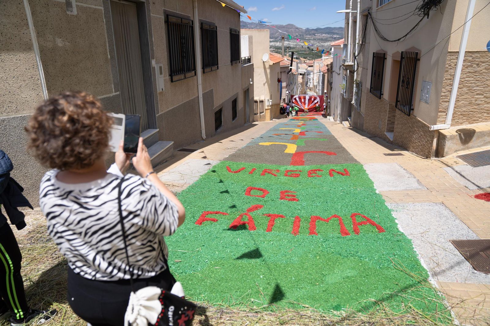 Festividad por la Virgen de Fátima en Tíjola, en imágenes