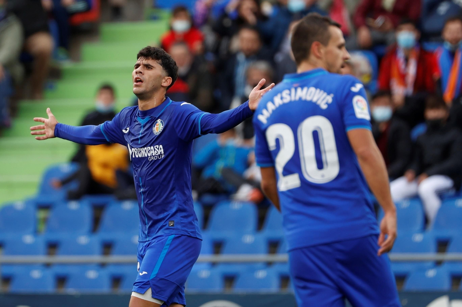 Las imágenes del Getafe-Cádiz CF