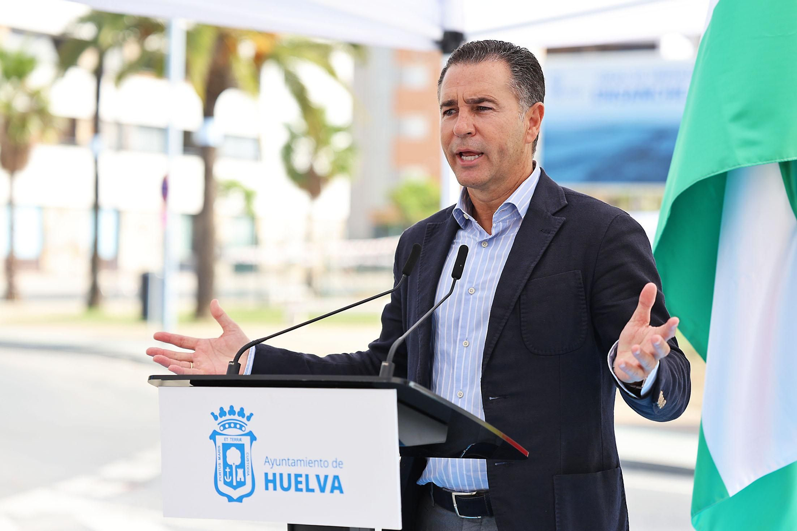 Imágenes del inicio de las obras de urbanización del Ensanche Sur